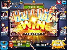 ���������꡼ No.009�Υ���ͥ������ / ��������륫���Υ������Huuuge Casino�פ����ܸ��Ǥ�7����ܤ��ۿ�����