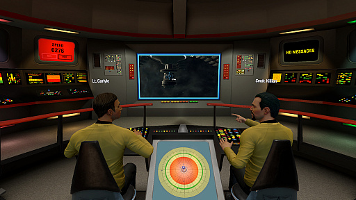 4人での“スター・トレックごっこ”を楽しめるVRゲーム「Star Trek