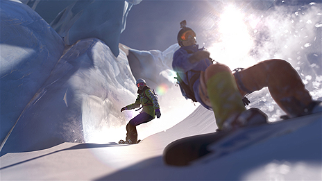 画像集#006のサムネイル/雪山を舞台に4つのエクストリームスポーツを体験できる「STEEP」は12月22日発売へ。初回生産限定特典も公開