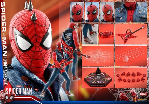 Marvel S Spider Man に登場するスパイダー パンク スーツ版