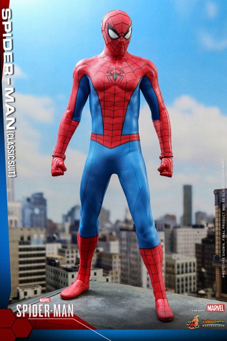 画像集#001のサムネイル/「Marvel's Spider-Man」，クラシック・スーツ版のスパイダーマンが1/6スケールフィギュアで登場。2022年6月に発売
