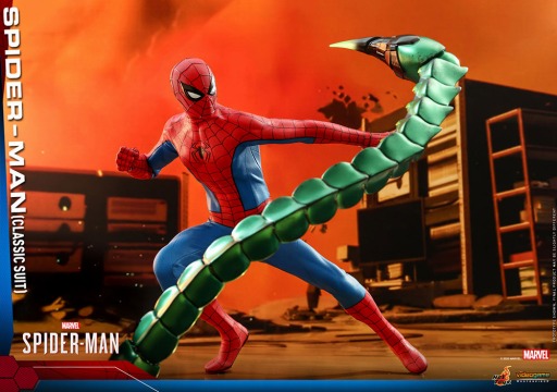 画像集#003のサムネイル/「Marvel's Spider-Man」，クラシック・スーツ版のスパイダーマンが1/6スケールフィギュアで登場。2022年6月に発売