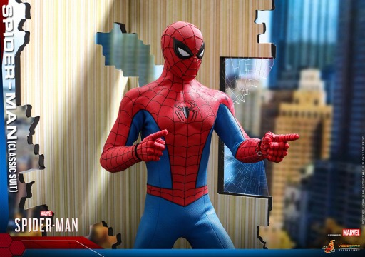 画像集#006のサムネイル/「Marvel's Spider-Man」，クラシック・スーツ版のスパイダーマンが1/6スケールフィギュアで登場。2022年6月に発売
