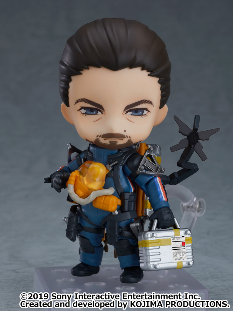 Death Stranding のサムがねんどろいど化 アタッシュケース大盛り 追加パーツ付きの豪華版 伝説の配達人 Ver も