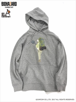 画像ギャラリー No.004のサムネイル画像 / 「バイオハザード7」，「go slow caravan」とのコラボパーカーの販売が決定