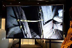 画像ギャラリー No.010のサムネイル画像 / 「バイオハザード7」と「コニカミノルタ VirtuaLink in DiverCity Tokyo Plaza」のコラボを記念したイベントをレポート。タレントのてんちむさんが登場したほか,開発スタッフのトークも