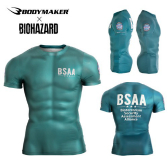 レア　限定　BIOHAZARD BSAA ESS コラボ　バイオハザード バイオハザード」と「ボディメーカー」のコラボスポーツウエア第