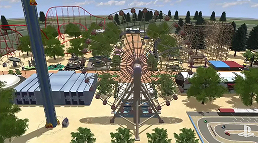 画像ギャラリー No.007のサムネイル画像 / PlayStation VR対応バーチャル遊園地ゲームこと「ローラーコースタードリームズ」の公式トレイラーが公開に