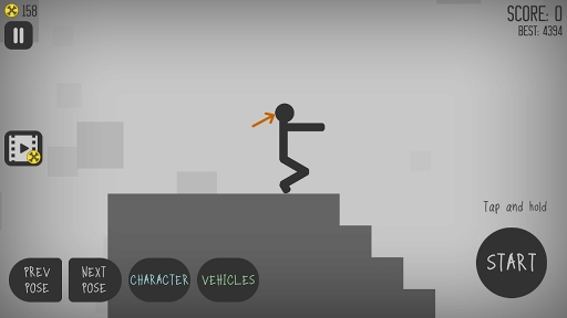 棒人間を派手にクラッシュ Android向けslg Stickman Dismounting を紹介する ほぼ 日刊スマホゲーム通信 第1159回