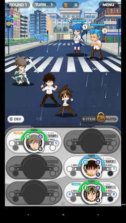 画像ギャラリー No.019のサムネイル画像 / 【PR】コミック形式で展開するフルボイスの物語や,簡単操作で楽しめるド派手な闘いが魅力の“学園てっぺんRPG”「ゴッドオブハイスクール」を紹介