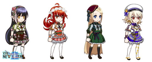 画像ギャラリー No.002のサムネイル画像 / 「THE NEW GATE」,サンタ服化をかけた女性キャラ限定の人気投票が開催