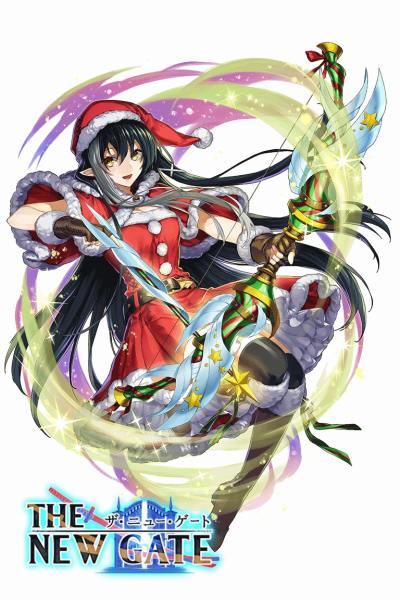 画像ギャラリー No.003のサムネイル画像 / 「THE NEW GATE」,第二回人気投票で1位の「ティエラ」がクリスマスコスで登場