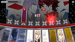 画像ギャラリー No.003のサムネイル画像 / スマホ向けリズムゲーム「スカーレッドライダーゼクス 青と紅の狂詩曲(ラプソディ)」を紹介する「(ほぼ)日刊スマホゲーム通信」第1276回