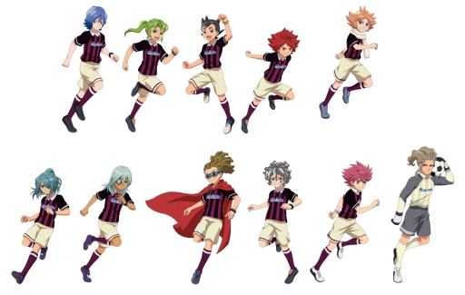画像ギャラリー No.010のサムネイル画像 / 「イナズマイレブン FFIオールスター選抜 応援フェア」が全国のアニメイトで8月24日から開催。人気投票の上位22名がグッズに