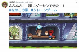 画像ギャラリー No.005のサムネイル画像 / 「なめこの巣」のキャラクターがプライズ景品化。記念キャンペーンを実施