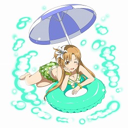 画像ギャラリー No.001のサムネイル画像 / 「SAO メモリー・デフラグ」,劇場版がモチーフの水着スカウトが登場