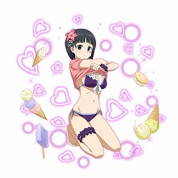 画像ギャラリー No.002のサムネイル画像 / 「SAO メモリー・デフラグ」,劇場版がモチーフの水着スカウトが登場