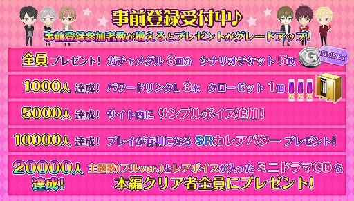 画像ギャラリー No.006のサムネイル画像 / 「HalfBlood-境界で揺れる恋」,事前登録キャンペーンが開始。特典はミニドラマCDなど