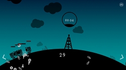 画像ギャラリー No.003のサムネイル画像 / ジンコウチノウが戦争し続ける地球でただ一人声を待つ。「ひとりぼっち惑星」を紹介する「(ほぼ)日刊スマホゲーム通信」第1165回