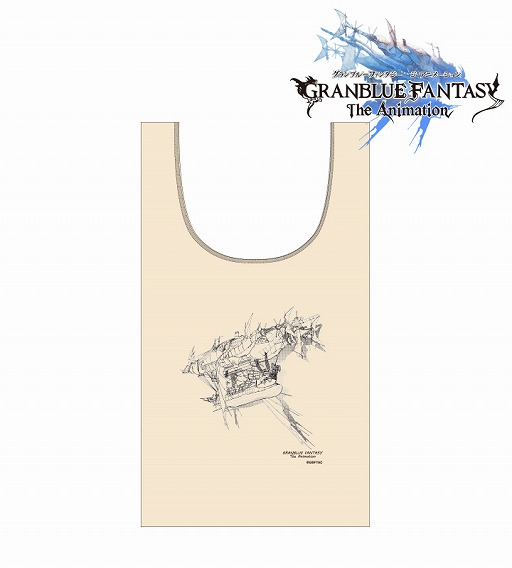 画像ギャラリー No.002のサムネイル画像 / 「グランブルーファンタジー」，グランサイファーをデザインしたTシャツ＆マルシェバックが受注開始