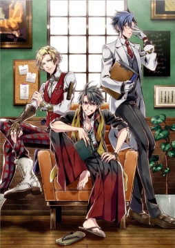 画像ギャラリー No.002のサムネイル画像 / ドラマチック偉人SLG「輪華ネーション」のメインビジュアル第1弾が公開。本作に登場する3人の偉人の姿が確認できる