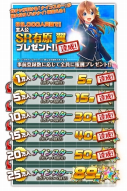 画像ギャラリー No.001のサムネイル画像 / 「八月のシンデレラナイン」の事前登録者数が20万人を突破