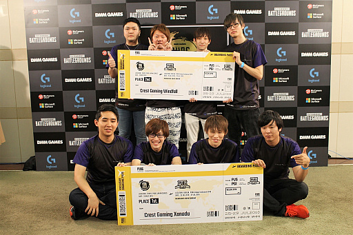 画像ギャラリー No.012のサムネイル画像 / 世界大会「PUBG Global Invitatinal 2018」に出場するCrest Gaming Xanadu&Windfallインタビュー。チーム結成秘話やPJSの振り返り,PGIへの意気込みは