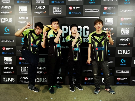 ꡼ No.003Υͥ / DMM GAMESŤPUBGPJSseason1ɺǽ̤ȡPUBG ASIA INVITATIONAL MACAO 2019ɤνоबȯɽ