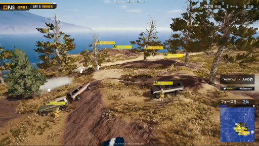画像ギャラリー No.003のサムネイル画像 / 「PUBG JAPAN SERIES」Season4 Grade1 Day5レポート。いつもとは異なるオンライン環境で2位争いがさらに激しく