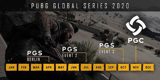 ���������꡼ No.003�Υ���ͥ������ / PUBG Esports��2020ǯ�ˡ�PUBG Global Series��PGS�ˡפ�Ƴ����