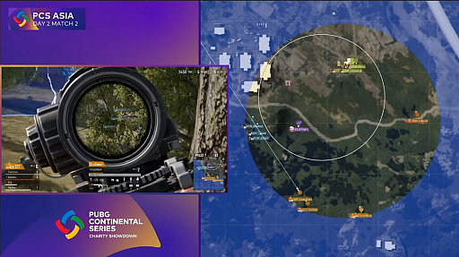 画像ギャラリー No.007のサムネイル画像 / 「PUBG CONTINENTAL SERIES Charity Showdown」Week1レポート。ダークホースが躍進する番狂わせのアジア大会に