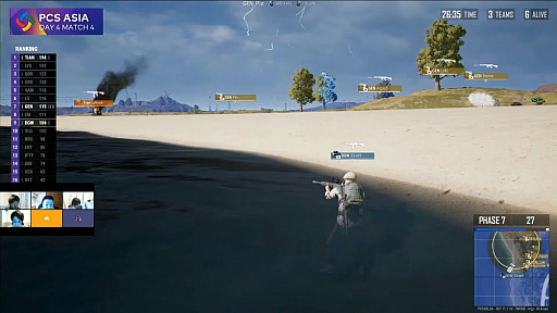 画像ギャラリー No.005のサムネイル画像 / 「PUBG CONTINENTAL SERIES Charity Showdown」Week2レポート。中国のTianba Gamingが圧勝でアジアの新王者に