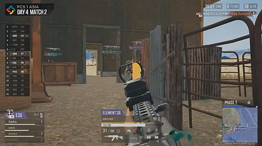 ꡼ No.013Υͥ / PUBG CONTINENTAL SERIES 1 ASIAץݡȡͥInfantry˽оELEMENT.36ƬѤ򸽤