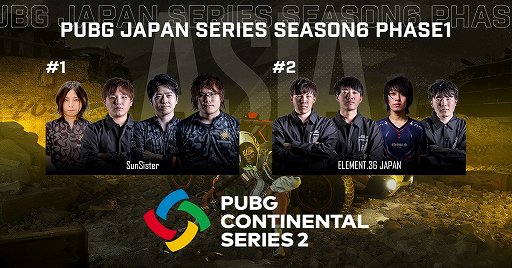 画像ギャラリー No.001のサムネイル画像 / 「PUBG」,DMM GAMES主催のPJSseason6 Phase1が終了