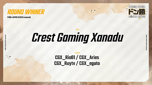 画像ギャラリー No.014のサムネイル画像 / 「PUBG JAPAN SERIES」Season6 Grade1 Day5レポート。DetonatioN Gaming Whiteが1位に躍り出る