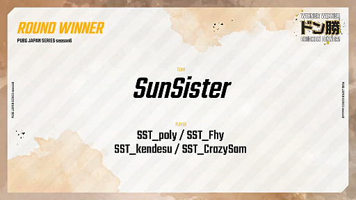 画像ギャラリー No.006のサムネイル画像 / 「PUBG JAPAN SERIES」Season6 Grade1 Day6レポート。大接戦を制したDetonatioN Gaming Whiteがシーズン優勝に輝く