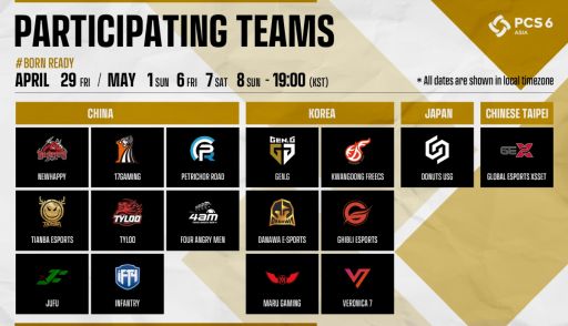 画像ギャラリー No.004のサムネイル画像 / 4月29日から開催される大会「PUBG Continental Series 6 ASIA」の概要を公開