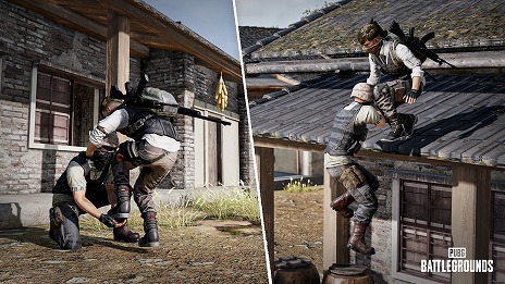 画像ギャラリー No.004のサムネイル画像 / 「PUBG: BATTLEGROUNDS」,高い加速力を誇る電気自動車「Pico Bus」を実装。連携して高所に登る新アクション「協力パルクール」も登場