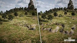 画像ギャラリー No.013のサムネイル画像 / 「PUBG: BATTLEGROUNDS」,つるはしと地形破壊機能を実装。遮蔽がなければ地面を破壊しよう