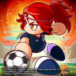 画像ギャラリー No.001のサムネイル画像 / 「パワサカ」，日本代表ユニフォームキャラ3体が登場。期間限定イベントもスタート