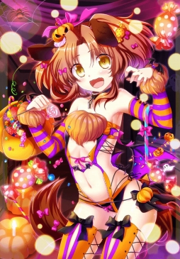 画像ギャラリー No.004のサムネイル画像 / 「スクールさーばんつ!」イベント「ハロウィーンぱにっく!」が本日開幕
