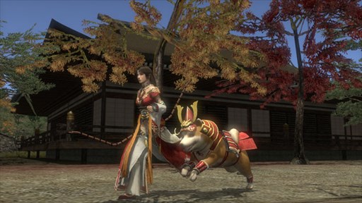 画像ギャラリー No.002のサムネイル画像 / 「信長の野望 Online」,イベント「お供と一緒! 秋の味覚狩り」を11月15日より開催