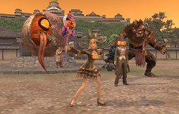 画像ギャラリー No.002のサムネイル画像 / 「信長の野望 Online 〜勇士の章〜」,イベント「キラッ☆と変身! 戦国ハロウィン祭り」開催