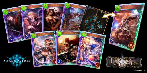 画像ギャラリー No.001のサムネイル画像 / 「RAGE Shadowverse Tempest of the Gods」，参加者への特典内容を公開