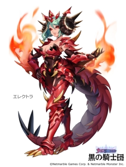 画像ギャラリー No.002のサムネイル画像 / 「黒の騎士団 〜ナイツクロニクル〜」,SSR新キャラ「エレクトラ」が登場