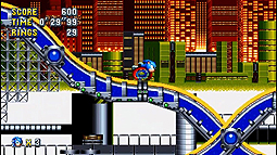 画像ギャラリー No.004のサムネイル画像 / 「ソニックマニア」,「ケミカルプラント」ゾーンでのプレイ動画が公開。オリジナル版からゾーン構成やボス戦,ギミックなどを再構築