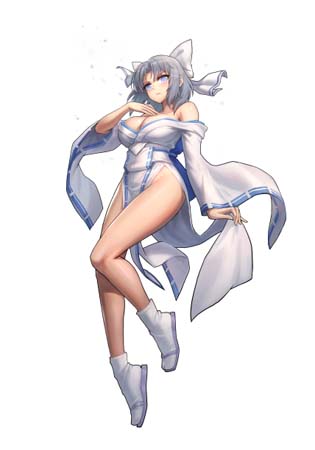 画像ギャラリー No.002のサムネイル画像 / 「KOF'98 UM OL」×「閃乱カグラ」コラボイベントに雪泉が登場