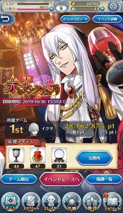 画像ギャラリー No.001のサムネイル画像 / 「天惺のイリュミナシア」,チームイベント「復刻 赤のサンクチュアリ」が開催