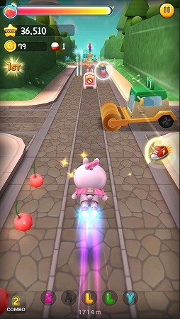 画像ギャラリー No.003のサムネイル画像 / LINEキャラクター達が走って避けるランゲーム「LINE ラッシュ」が配信スタート