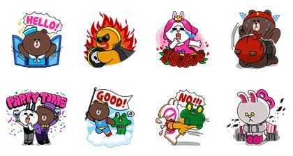 画像ギャラリー No.005のサムネイル画像 / 「LINE ラッシュ」が100万DLを突破。ミッションクリアで限定スタンプをプレゼント